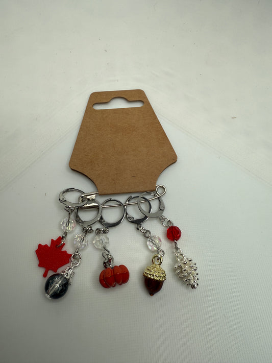 Fall Is Here Stitch Markers