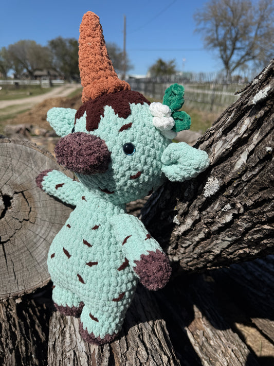 Ice Cream Cow Plushie